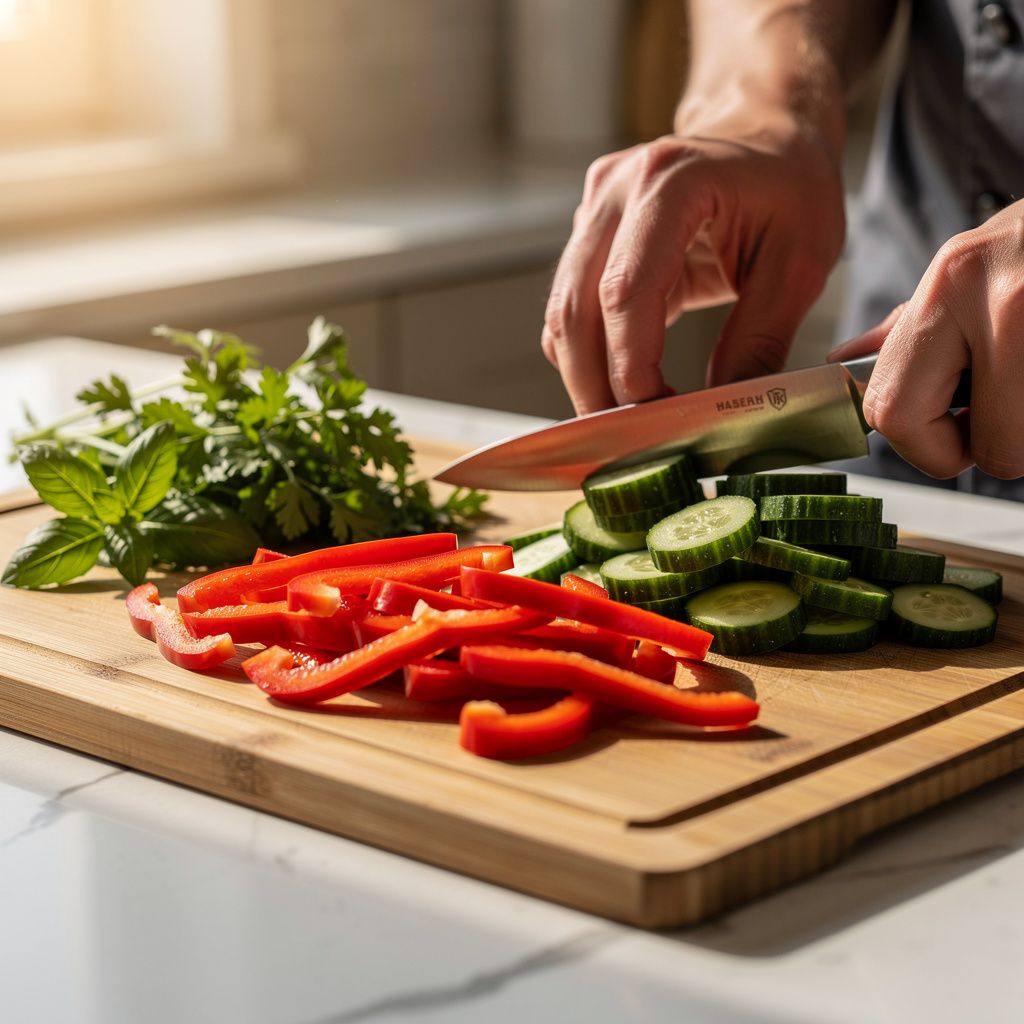 John Boos Block Walnut End Grain Cutting Board with Juice Groove, 18x12