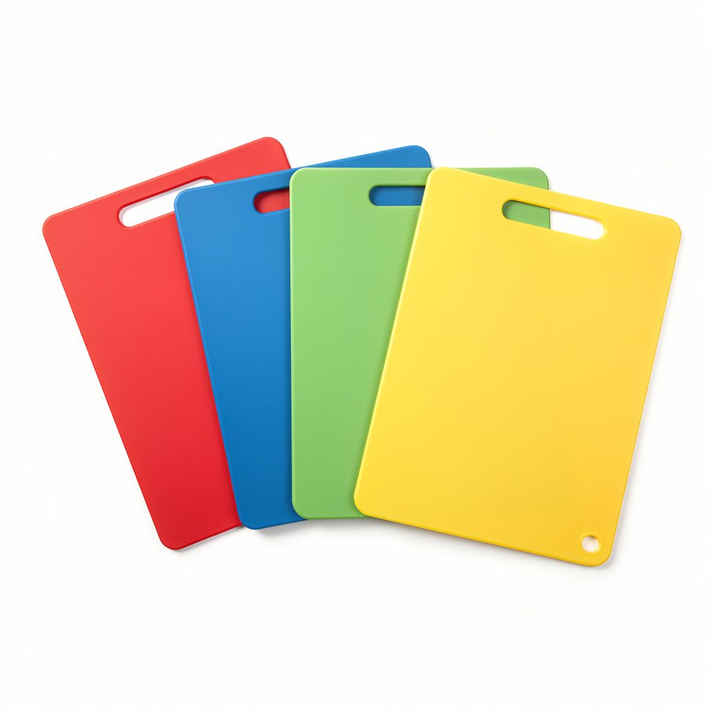 Farberware Flexible Cutting Mats, 4-Pack with Food Icons